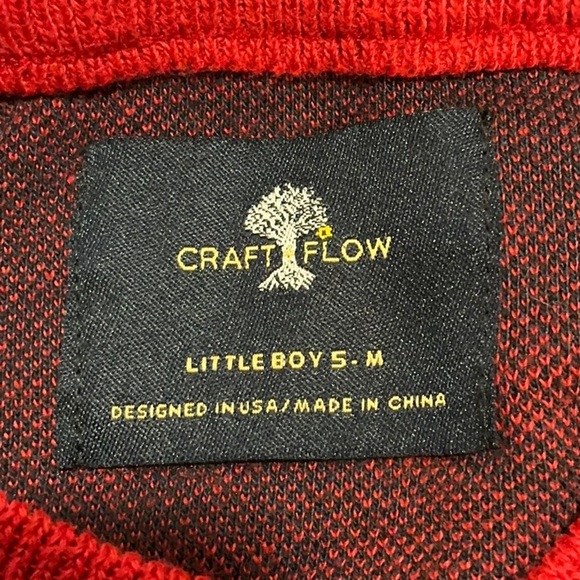 Red Dinosaur Print Sweater - Picture 7 of 8